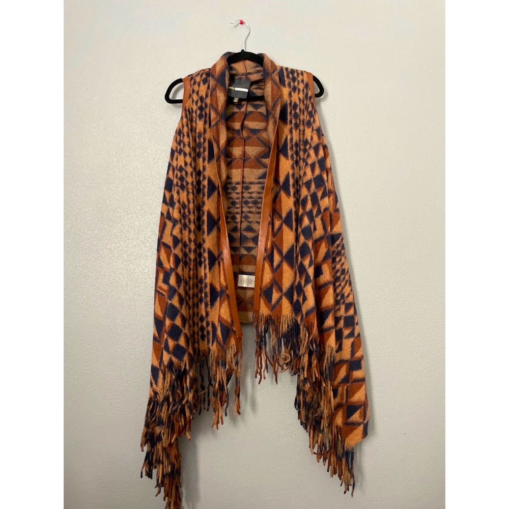 Anthropologie Plenty Tracy Reese Vest with Southwest Print, xs/s